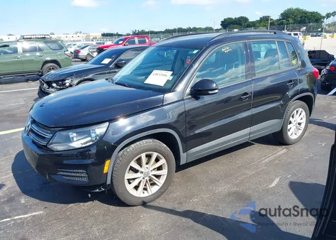 2017 Volkswagen Tiguan 2.0T/2.0T S from USA, damaged, VIN WVGAV7AX3HK047089